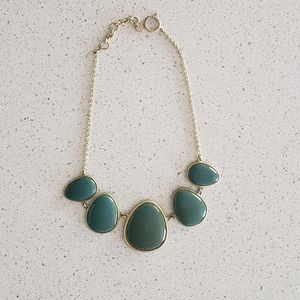 Statement Necklace Sea-foam Green. N w/o tag